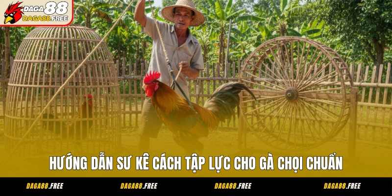 Hướng Dẫn Sư Kê Cách Tập Lực Cho Gà Chọi Chuẩn