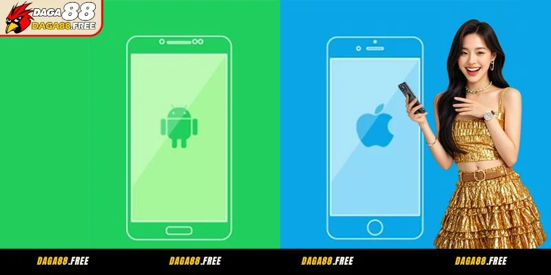 Hướng dẫn tải app DAGA88 cho thiết bị iOS và Android