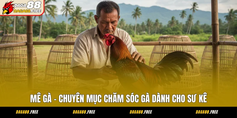 Mê gà - Chuyên mục chăm sóc gà dành cho sư kê